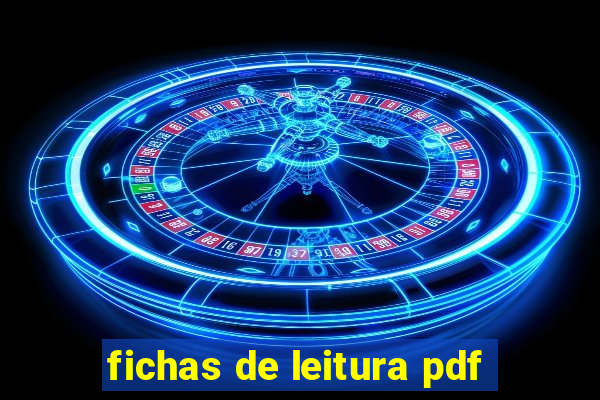 fichas de leitura pdf